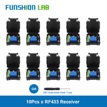 Load image into Gallery viewer, FUNSHION DC 12V 1 CH Wireless Remote Control Relay Switch Module Learning Code DC 12V RF Superheterodyne Receiver 1CH Controller