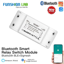 Load image into Gallery viewer, MoesHouse Bluetooth Smart Switch Relay Module Single Point Control Sigmesh Wireless Remote Control with Alexa Google Home tuya