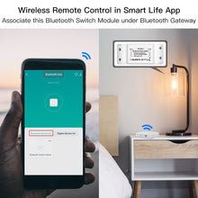 Load image into Gallery viewer, MoesHouse Bluetooth Smart Switch Relay Module Single Point Control Sigmesh Wireless Remote Control with Alexa Google Home tuya