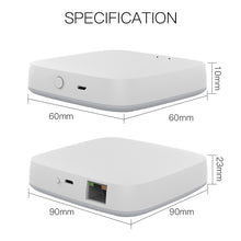 Load image into Gallery viewer, Tuya ZigBee Smart Gateway Hub Smart Home Bridge Smart Life APP Wireless Remote Controller Works with Alexa Google Home