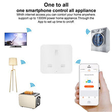 Load image into Gallery viewer, UK US EU WiFi Smart Socket Power Plug Outlet Remote Control Works with Amazon Alexa Google Home No Hub Required