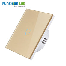 Load image into Gallery viewer, White WiFi Smart Wall Switch Neutral Wire Needed Wireless Smart Life Tuya Remote Control Single Fire Work With Alexa RF433