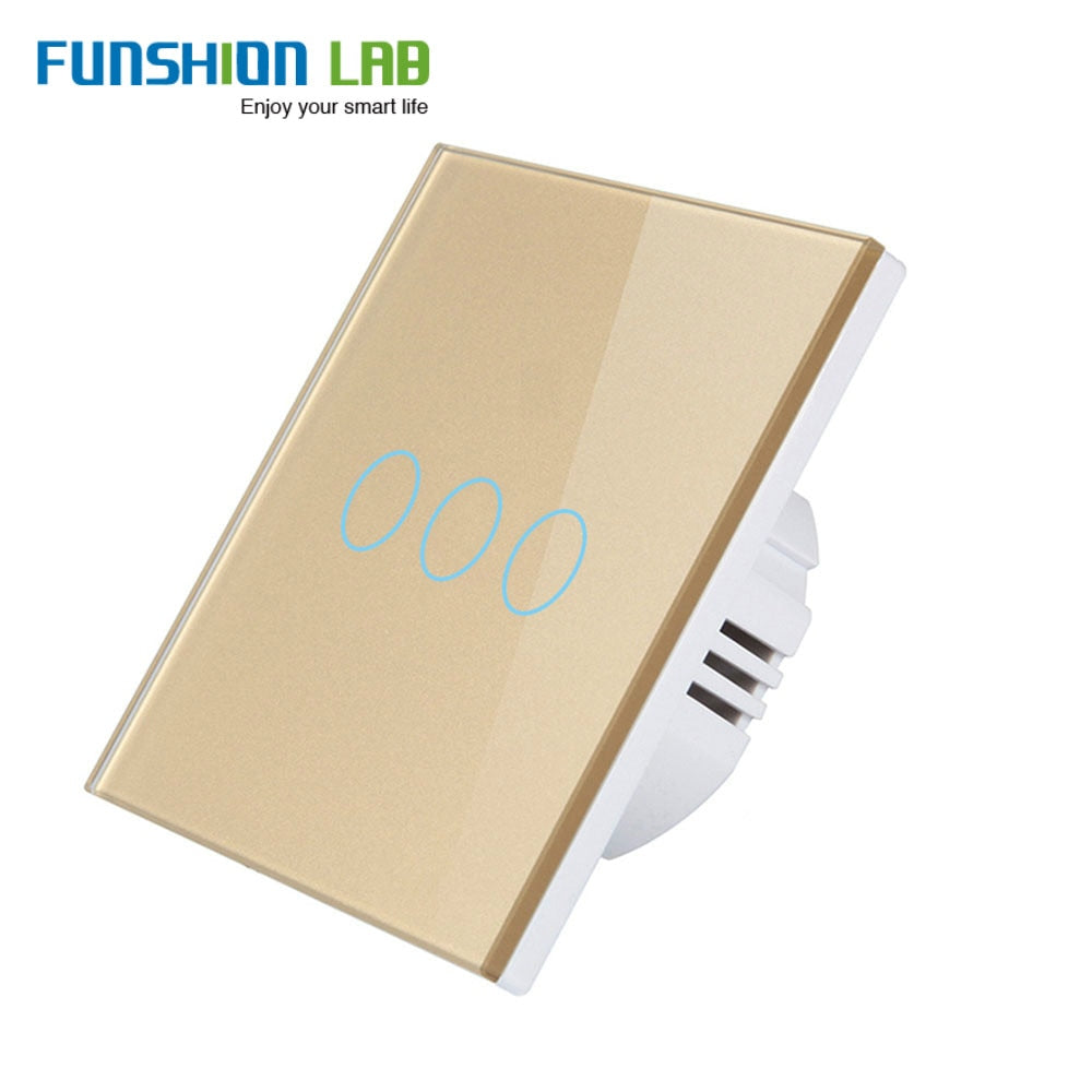 White WiFi Smart Wall Switch No Neutral Wire Needed Wireless Smart Life Tuya Remote Control Single Fire Work With Alexa RF433