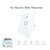 Load image into Gallery viewer, White WiFi Smart Wall Switch No Neutral Wire Needed Wireless Smart Life Tuya Remote Control Single Fire Work With Alexa RF433