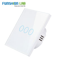Load image into Gallery viewer, White WiFi Smart Wall Switch No Neutral Wire Needed Wireless Smart Life Tuya Remote Control Single Fire Work With Alexa RF433