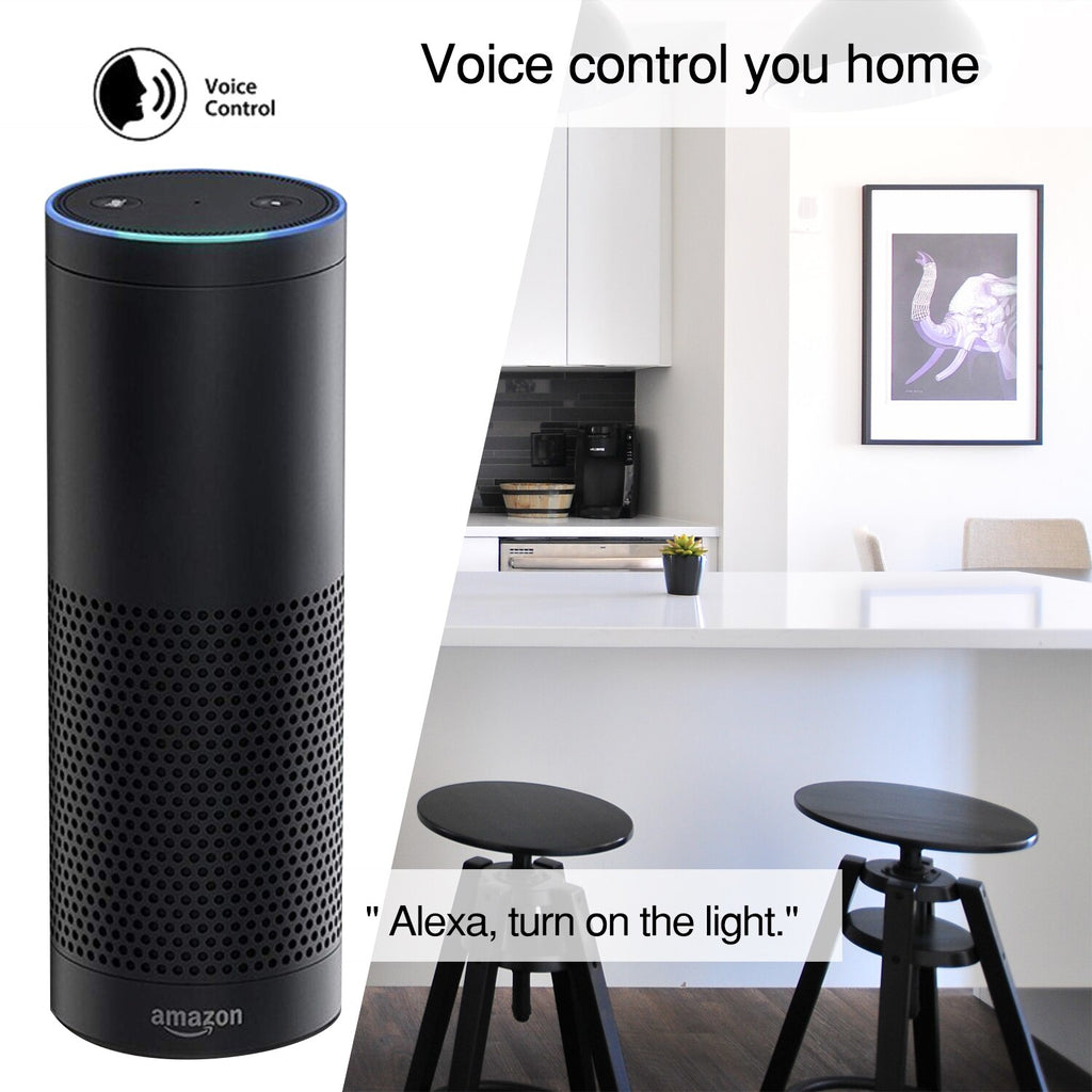 WiFi DE Smart Push Button Switch 1/2/3Gang Removable&Detachable Smart Life Tuya App Remote Control Work with Alexa Google Home