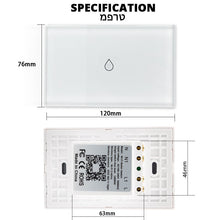 Load image into Gallery viewer, WiFi Smart Boiler Switch Water Heater Smart Life Tuya APP Remote Control Amazon Alexa Echo Google Home Voice Control Glass Panel