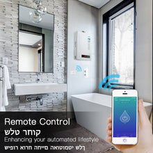 Load image into Gallery viewer, WiFi Smart Boiler Switch Water Heater Smart Life Tuya APP Remote Control Amazon Alexa Echo Google Home Voice Control Glass Panel