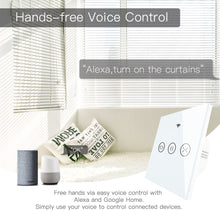 Load image into Gallery viewer, WiFi Smart Curtain Blind Switch for Electric Motorized Tuya Curtain Roller Shutter Works with Alexa Echo Google Home Smart Home
