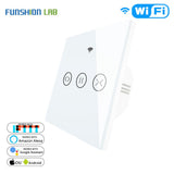 WiFi Smart Curtain Blind Switch for Electric Motorized Tuya Curtain Roller Shutter Works with Alexa Echo Google Home Smart Home