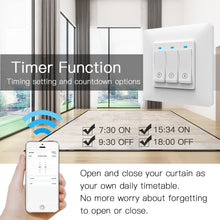 Load image into Gallery viewer, WiFi Smart Curtain Switch Tuya Smart Life App Remote Control Motorized Curtain Motor Roller Blinds,Works with Alexa Google Home