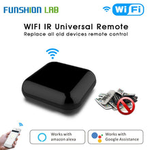 Load image into Gallery viewer, WiFi Smart IR Wireless Infrared Remote Control TV Air Condition SAT by Smart Life/Tuya APP,Works with Alexa Echo Google Home