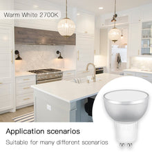Load image into Gallery viewer, WiFi Smart LED Light Bulb 2700-6500k RGBCW Warm White Daylight Multicolor 50W Equivalent Work with Alexa Google Home GU10 2 Pack