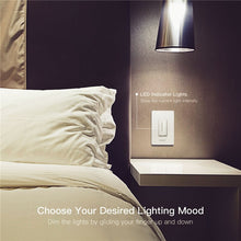 Load image into Gallery viewer, WiFi Smart Light Dimmer Switch Elegantly Designed Smart Life APP Works with Alexa Google Home for Voice Control,No Hub Required