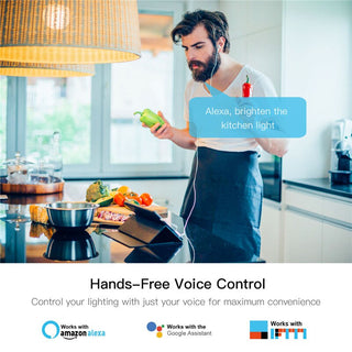 WiFi Smart Light Dimmer Switch Elegantly Designed Smart Life APP Works with Alexa Google Home for Voice Control,No Hub Required