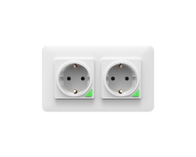 Load image into Gallery viewer, WiFi Smart Socket EU DE Removable Detachable from Wall Plate Smart Life Tuya App Control Works with Alexa Echo Google Home