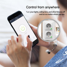 Load image into Gallery viewer, WiFi Smart Socket EU DE Removable Detachable from Wall Plate Smart Life Tuya App Control Works with Alexa Echo Google Home