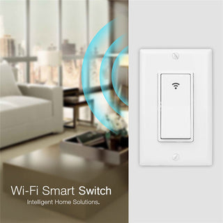 WiFi Wall Light Switch Smart Life/Tuya APP Remote Control Works with Amazon Alexa Echo Google Home IFTTT