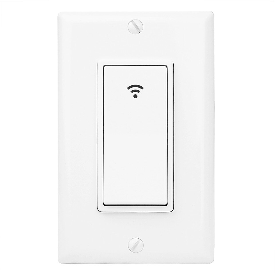 WiFi Wall Light Switch Smart Life/Tuya APP Remote Control Works with Amazon Alexa Echo Google Home IFTTT