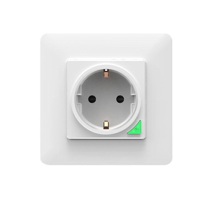 WiFi White Smart Light Wall Socket Outlet Push Button DE EU Smart Life Tuya Wireless Remote Control Work with Alexa Google Home