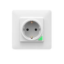 Load image into Gallery viewer, WiFi White Smart Light Wall Socket Outlet Push Button DE EU Smart Life Tuya Wireless Remote Control Work with Alexa Google Home