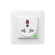 Load image into Gallery viewer, WiFi White Smart Light Wall Socket Outlet Push Button DE EU Smart Life Tuya Wireless Remote Control Work with Alexa Google Home