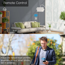 Load image into Gallery viewer, Wifi Smart Thermostat Water Floor Heating Metal Brushed Panel Smart Life/Tuya APP Remote Control Works with Alexa Google Home