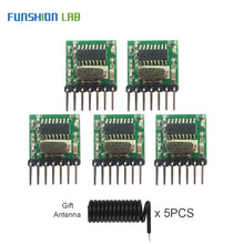 Load image into Gallery viewer, FUNSHION LAB 433MHz Universal Wireless Remote Control 86 Wall Panel RF Transmitter Receiver 1 2 3 Button For Home Light Switch