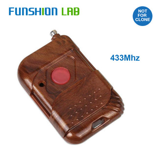 FUNSHION 433 Mhz Universal Wireless Remote Control Learning Code 433Mhz Transmitter For Gate Garage Opener Electric Door Fob Key
