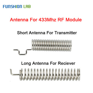 FUNSHION 10pcs/lot 433.92Mhz Wireless Remote Controls Antenna For 433mhz universal RF Receiver and transmitter Module