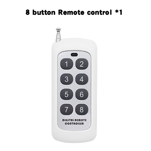 433MHz Wireless RF Remote Control DC6V 12V 24V Mirco Switch Receiver Module DIY With 433 Mhz Long Range Transmitter Light ON/OFF
