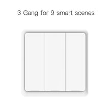 Load image into Gallery viewer, 4 Gang Tuya ZigBee Wireless 12 Scene Switch Push Button Controller By battery 2MQTT Setup Automation Scenario for Tuya Devices