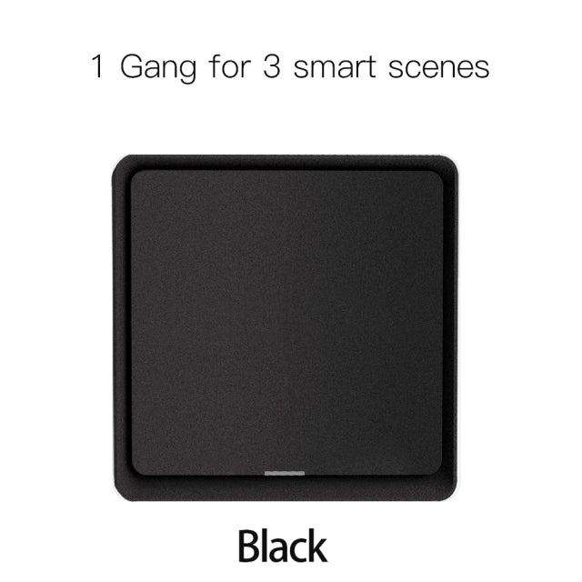 4 Gang Tuya ZigBee Wireless 12 Scene Switch Push Button Controller By battery 2MQTT Setup Automation Scenario for Tuya Devices