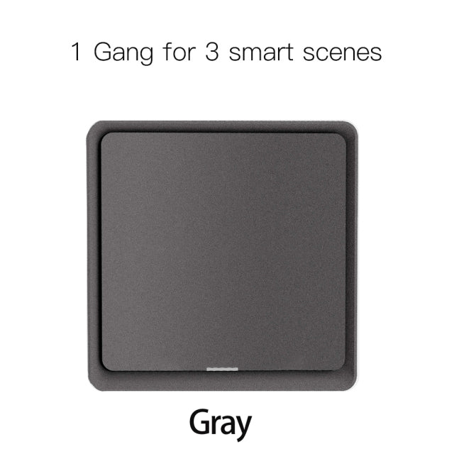 4 Gang Tuya ZigBee Wireless 12 Scene Switch Push Button Controller By battery 2MQTT Setup Automation Scenario for Tuya Devices