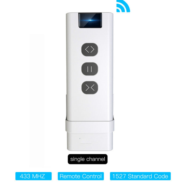 Tuya Smart Life Zigbee RF433 Blind Curtain Switch with Remote for Electric Roller Shutter Sunscreen Google Home Alexa Smart Home