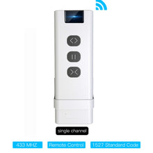 Load image into Gallery viewer, Tuya Smart Life Zigbee RF433 Blind Curtain Switch with Remote for Electric Roller Shutter Sunscreen Google Home Alexa Smart Home