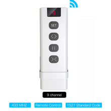 Load image into Gallery viewer, Tuya Smart Life Zigbee RF433 Blind Curtain Switch with Remote for Electric Roller Shutter Sunscreen Google Home Alexa Smart Home
