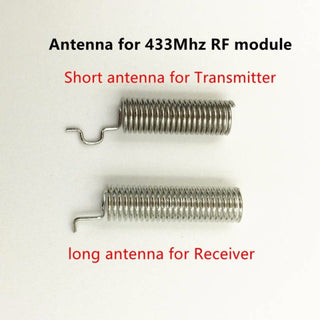 FUNSHION 433 mhz Antenna For 433mhz RF Receiver and transmitter Module For Wireless Remote Controls 2pcs/1set