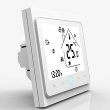 Load image into Gallery viewer, 2 Pipe WiFi Air Conditioner Thermostat Temperature Controller Fan Coil Unit Work with Alexa Google Home
