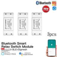 Load image into Gallery viewer, Bluetooth Smart Switch Relay Module Single Point Control Sigmesh Wireless Remote Control with Alexa Google Home tuya